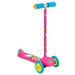 Ficha técnica e caractérísticas do produto Patinete Fabuloso Barbie Fun 3 Rodas - Rosa