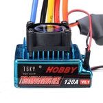 Ficha técnica e caractérísticas do produto Peça de Carro RC TSKY 120A ESC Senseless Brushless / Sense Brushless para 1: 8 1:10 1:12 RC Modelo de Esteira Rolante de Carro Brinquedo Carro Tanque de Barco