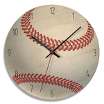 Ficha técnica e caractérísticas do produto Pendurado criativo Basquetebol Futebol de madeira decorativa relógio de parede Relógio