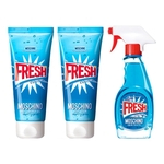 Ficha técnica e caractérísticas do produto Perfume Moschino Fresh Couture Edt Kit 50 Ml Gel E Loção