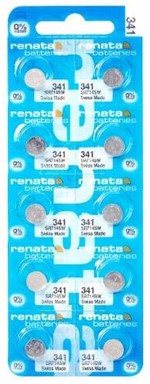 Ficha técnica e caractérísticas do produto Pilha Bateria 341, Relógio 1.55v Renata Sr714s Original 10 Unid.
