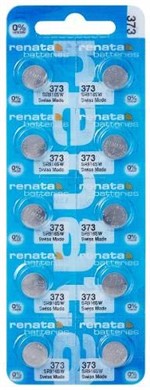 Ficha técnica e caractérísticas do produto Pilha Bateria 373, Relógio 1.55v Renata Sr916s Original 10 Unid.