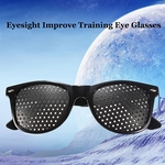 Ficha técnica e caractérísticas do produto Pinhole Óculos Óculos Olhos Olhos Cuidados Visão Melhoria da Visão Exercício Treinamento