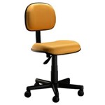 Ficha técnica e caractérísticas do produto Cadeira Secretária com Base Giratória Linha Classic - Cor - Amarelo