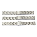 Ficha técnica e caractérísticas do produto Preço diferente Prata 18/20 / 22mm Relógio de Pulso para Pulseira de Aço Inoxidável Bracelete Fecho Dobrável