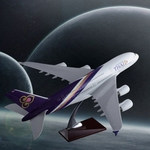 Ficha técnica e caractérísticas do produto Presentes 45 centímetros de resina Tailândia Companhias modelo de avião THAI Airbus A380 Airways Aircraft Modelo criativas Avião coleção de lembrança