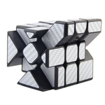Ficha técnica e caractérísticas do produto Presentes desafio Cube 3x3x3 Irregular espelho mágico enigma Professional Espelho Cube Educacional Jogos Toy prata Teen toys Puzzle Cube