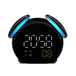 Ficha técnica e caractérísticas do produto Previsão do Smart Sensor Luz Cogumelo colorido, Relógio Despertador