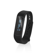 Pulseira Active com Bluetooth USB Alarme Compatível com IOS e Android Preta Atrio - ES059