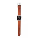 Ficha técnica e caractérísticas do produto Pulseira Apple Watch 42/44 Caramelo com Laranja - Geonav