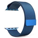 Ficha técnica e caractérísticas do produto Pulseira Apple Watch Iwatch Milanese Loop Magnetica 42-38mm - Azul - 38mm