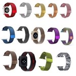 Ficha técnica e caractérísticas do produto Pulseira Apple Watch Iwatch Milanese Loop Magnetica 42-38mm - Prata - 42 Mm