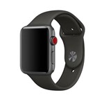 Ficha técnica e caractérísticas do produto Pulseira Apple Watch Silicone Cinza (42mm)