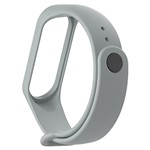 Ficha técnica e caractérísticas do produto Pulseira Cinza para Mi Band 3 ou 4