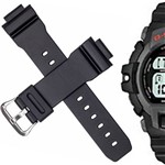 Pulseira Compatível para Relógio Cassio G-shock G 2200 de Silicone Branca