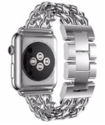 Ficha técnica e caractérísticas do produto Pulseira de Aço Trançado para Apple Watch 38/40mm - Prata - Jetech