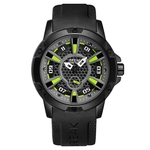 Ficha técnica e caractérísticas do produto Men's Wristwatch INTERVALO 5210 pulseira de borracha Men Watch Waterproof Quartz Relógio de pulso ocasional do negócio Sport Watch