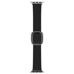 Ficha técnica e caractérísticas do produto Pulseira de Couro Medium com Fecho Moderno para Apple Watch 38 Mm, Preta - MJY82BZ/A