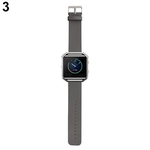 Pulseira De Pulso De Luxo Para Pulseira De Relógio De Couro Genuíno Para Fitbit Blaze Smart Watch