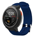 Ficha técnica e caractérísticas do produto Pulseira de silicone Azul Adulto P/ Relógio Amazfit Verge / Verge Lite