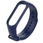 Ficha técnica e caractérísticas do produto Pulseira De Silicone Para MiBand 3 - Azul Marinho