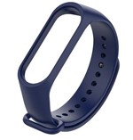 Ficha técnica e caractérísticas do produto Pulseira de Silicone para Xiaomi Mi Band 3 - Azul Marinho - Jetech