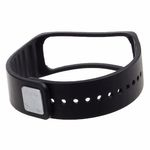 Ficha técnica e caractérísticas do produto Pulseira de Silicone Preta Para Relógio Smart Samsung Gear Fit R350