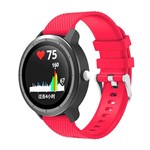Ficha técnica e caractérísticas do produto Pulseira de Silicone Vermelho para Relógio Garmin Vivoactive 3 / Music - Tudo Smartwatch