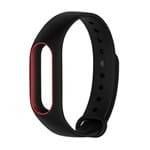 Ficha técnica e caractérísticas do produto Pulseira Extra para Xiaomi Mi Band 2 (Preto com Vermelho)