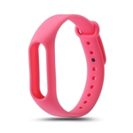 Ficha técnica e caractérísticas do produto Pulseira extra rosa de silicone para xiaomi mi band 3