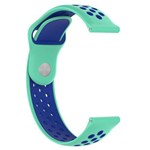 Ficha técnica e caractérísticas do produto Pulseira Extra Xiaomi Huami Amazfit Bip Lite A1608 Smartwatch - Verde e Azul