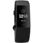 Pulseira Fitbit Charge 3 Fb409gmbk - Preto (sem Garantia)