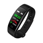 Ficha técnica e caractérísticas do produto Pulseira Inteligente Smartband F64 Preto - Lemfo