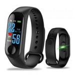 Ficha técnica e caractérísticas do produto Pulseira Inteligente Smartband M3 Monitor Cardíaco Relógio - Smart Bracelet