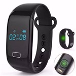 Pulseira Inteligente Smartband Monitor Cardíaco Android Ios