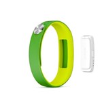 Pulseira Inteligente Smartband Sony Original - Swr10 P/g - Verde-Amarela