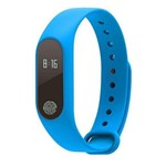 Pulseira Inteligente Sport M2 Monitor Cardiaco Azul - Bingo