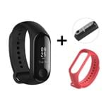 Ficha técnica e caractérísticas do produto Pulseira Inteligente Xiaomi Mi Band3 100% Original (Vermelho)