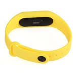 Pulseira Inteligente Xiaomi Mi Band 2 Amarelo com Medidor de Passos, Calorias e Batimentos Cardiacos