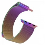 Ficha técnica e caractérísticas do produto Pulseira Kopeck Metal Magnética Apple Watch 42 44 Colorida