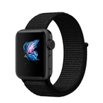 Pulseira Kopeck Nylon Loop Preto Apple Watch 42mm Série 1 2 3