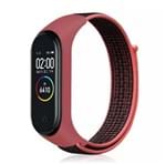 Ficha técnica e caractérísticas do produto Pulseira Mi Band 3/4 Xiaomi Nylon Bordô