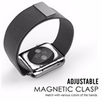 Ficha técnica e caractérísticas do produto Pulseira Milanese para Apple Watch 42/44mm - Preta / Jetech