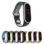 Pulseira NK Sport para Xiaomi Mi Band 4 e Mi Band 3 - Marca Ltimports (Preto e Cinza)