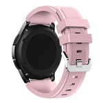 Ficha técnica e caractérísticas do produto Pulseira Relógio Samsung Galaxy Watch 46mm / Gear S3 Classic / Frontier - Rosa Claro - Hkgk