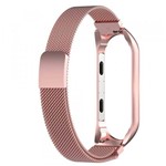 Pulseira Relógio Xiaomi MI BAND 3 Aço/metal Milanese - Rose - Imp