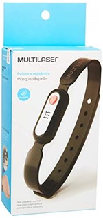 Ficha técnica e caractérísticas do produto Pulseira Repelente Mosquito Repeller Preto Multilaser - HC140