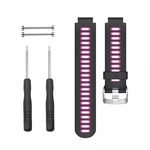 Ficha técnica e caractérísticas do produto Pulseira Silicone Compatível para smartwatch 235/735 Preto e Pink