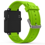 Ficha técnica e caractérísticas do produto Pulseira Silicone Compatível para smartwatch Vivoactive Verde