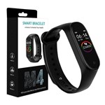 Ficha técnica e caractérísticas do produto Pulseira Smartband Fitness Bracelete Bluetooth Monitor M4 - Fzf